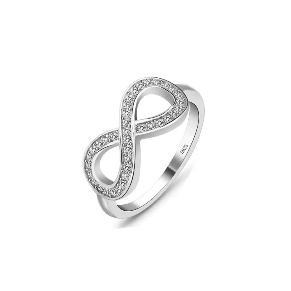 925er Silber Ring Heißer Verkauf Muttertag Mama Größe 6 7 8 9 Rot Blauer Stein Schmuck Charm Passender DIY Geburtstagsgeschenk