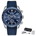 Reloj de hombre BENYAR, de marca superior de lujo, totalmente de acero, con movimiento de cuarzo para negocios, informal, impermeable, deportivo, Relogio Masculino
