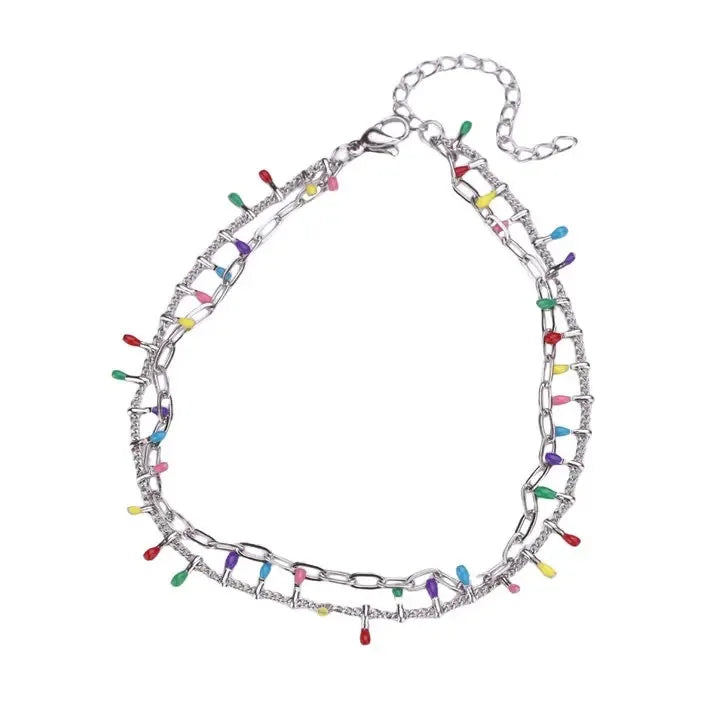 Tobilleras Boho Drops para mujer, tobillera de acero inoxidable chapada en oro, regalo de joyería estética de lujo para boda