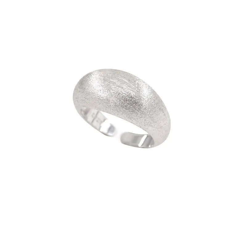 925er Sterlingsilber Tellipse Geometrie Geschliffen Einfache Ringe Für Frauen Paar Verlobung Luxus Schmuck Accessoires