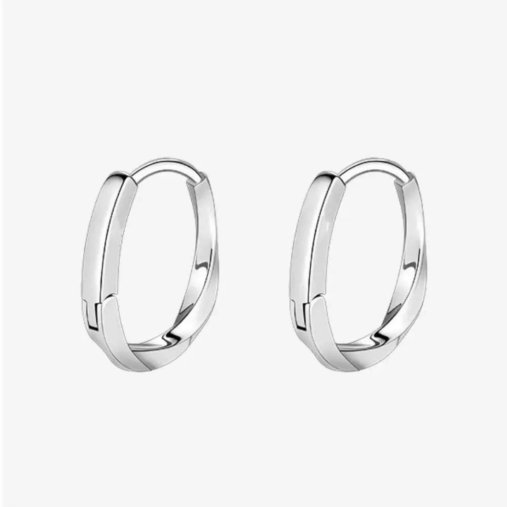 Mariasz Minimalist New Hot Sell Trendy Plated Gold Color Circle Earrings for Women Ear Hoop Earring Classic Jewelry