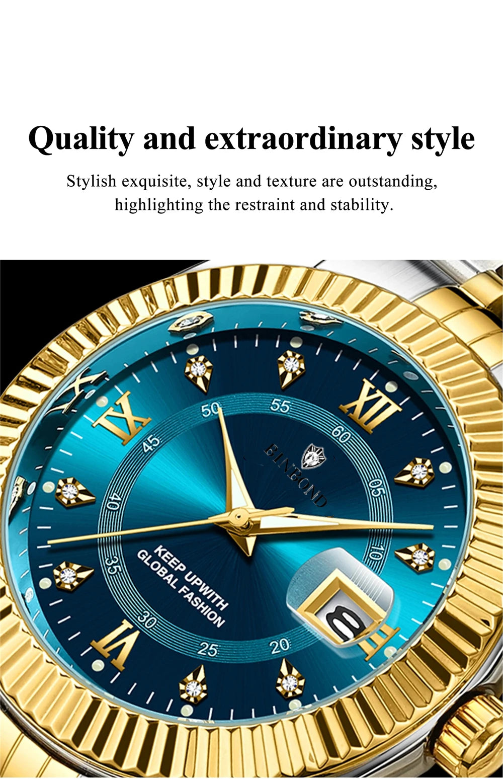 Relojes de Pulsera de Cuarzo de Moda Marca de Lujo Reloj de Diamantes de Alta Calidad Para Hombre Regalos Relojes Automáticos Digitales Para Hombres Reloj de Oro para Hombres
