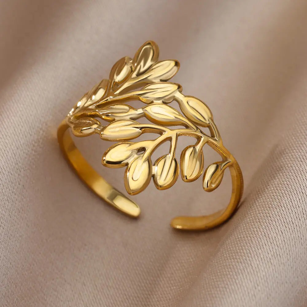 Zirkonsteinringe für Frauen Edelstahl Goldfarbe 2024 Neuer Trend Ehering Schmuck Geschenk bague femme anillos mujer