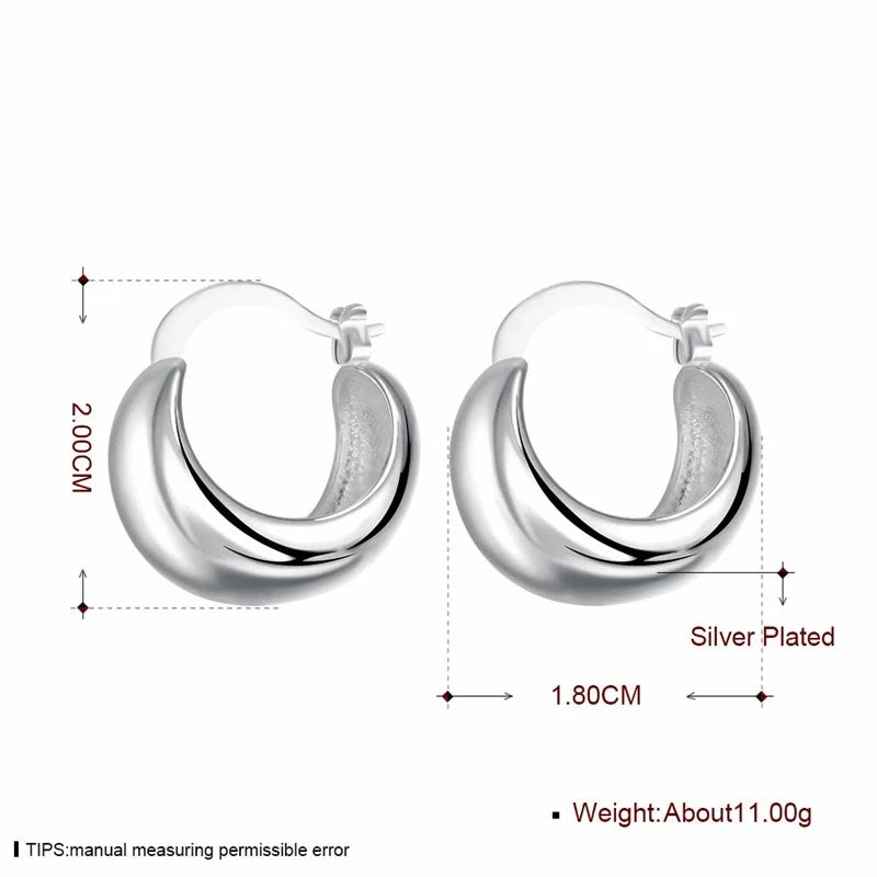 Feine Ohrringe aus 925er Sterlingsilber, Hochzeit, hochwertige, beliebte Produkte, Mode Damen Party Ohrring Schmuck