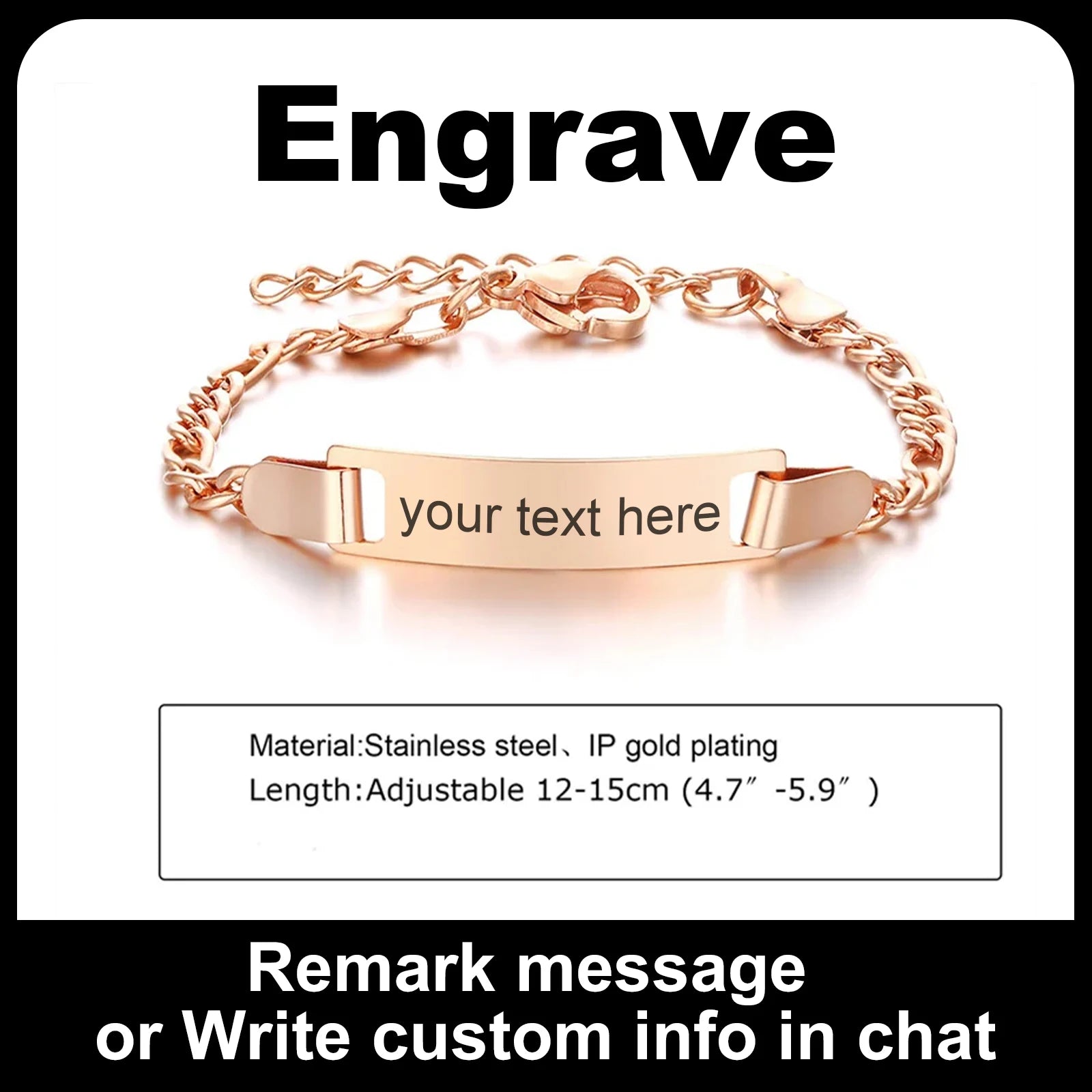 Personalisiertes Herz-Armband für kleine Mädchen/Jungen, gravierbares ID-Namensarmband, personalisiertes Edelstahlketten-Geburtstagsgeschenk
