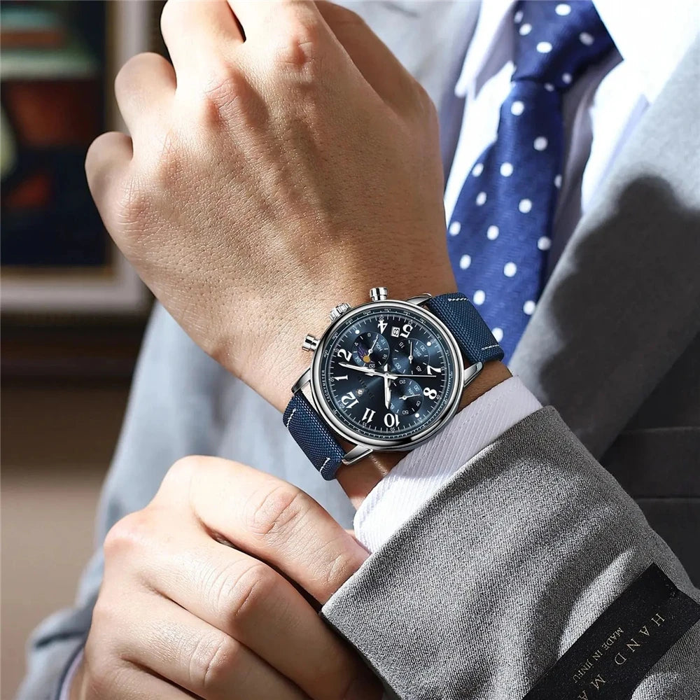 Nuevo Sports Canvas Reloj Digital de Lujo para Hombre Moda Cuarzo Relojes de Pulsera Regalos para Hombre Relojes Automáticos Reloj de Hombre Cadeau Homme