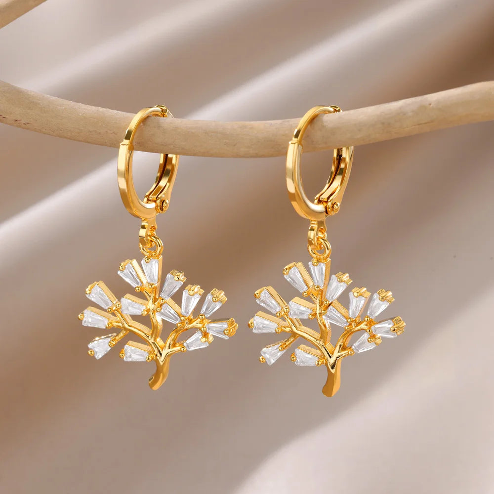 Pendientes colgantes de perlas de imitación Fashion Circle para mujer, de color dorado, de acero inoxidable, redondos, geométricos, de aro, joyas para boda