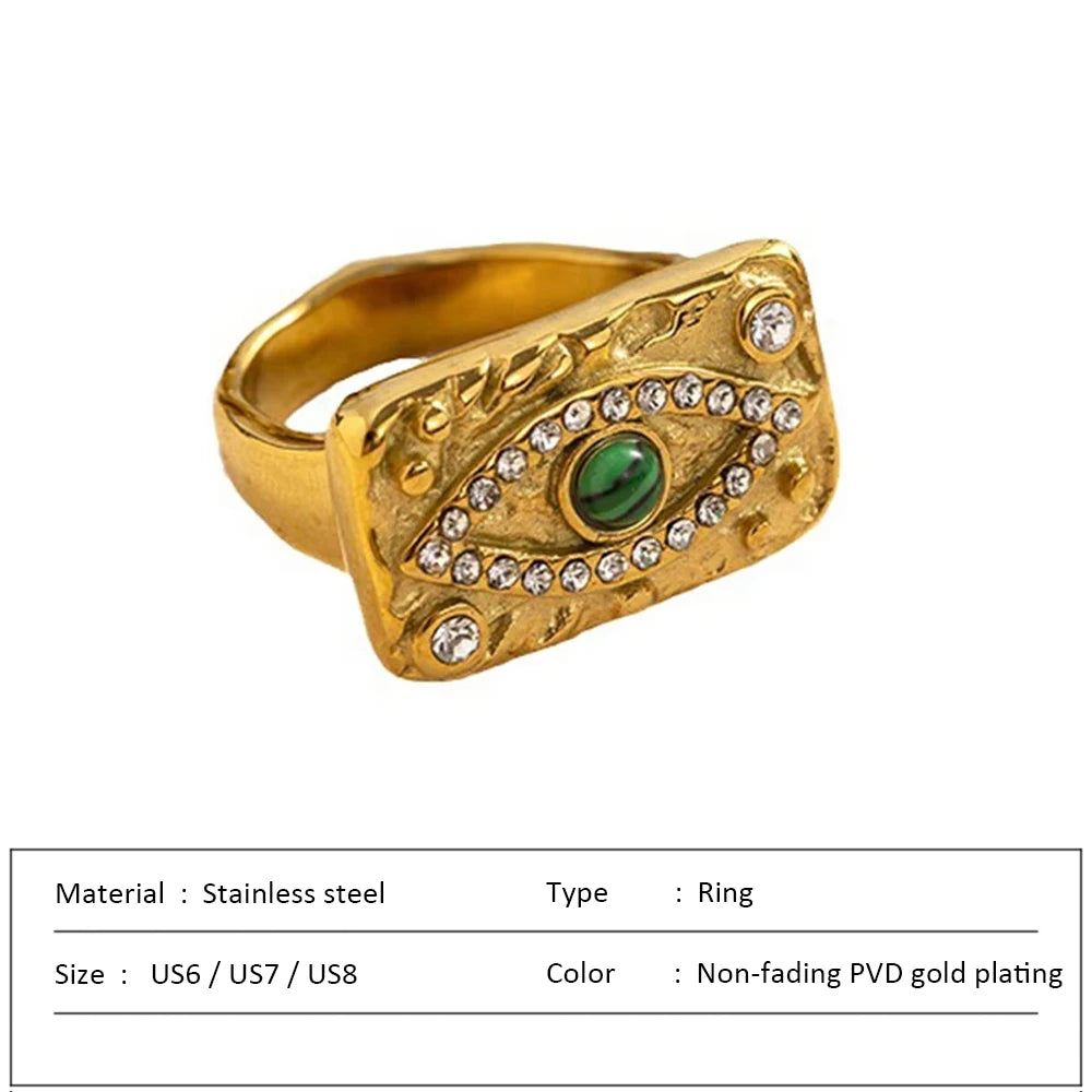 Anillo de acero inoxidable impermeable para mujer, anillo de corazón que no se decolora, anillos de metal elegantes, joyería sencilla, novedad, venta al por mayor, Dropshipping
