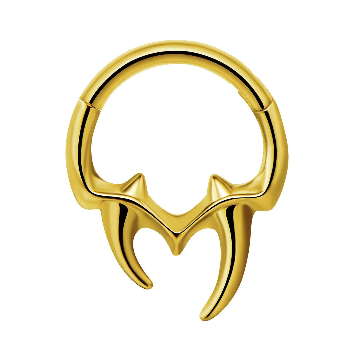 16G Septum Nasenpiercing Scharnier Clicker 316L Edelstahl Daith Clicker Helix Knorpelohrring Kette Körperschmuck