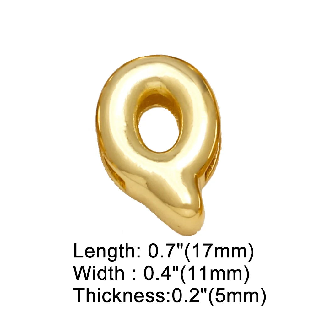 FLOLA DIY 26 Buchstaben Personalisierte Namensarmbänder für Damen Gold Silber Farbe Breites Band Initial Armbänder Handgemachter Schmuck brtd91