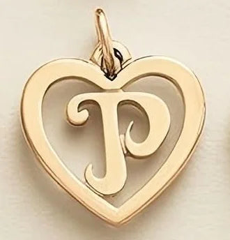 SUNIBI Edelstahl-Buchstabenanhänger Herzform Hohl Anhänger Charm für Armbänder Halsketten für Frauen DIY Schmuckherstellung