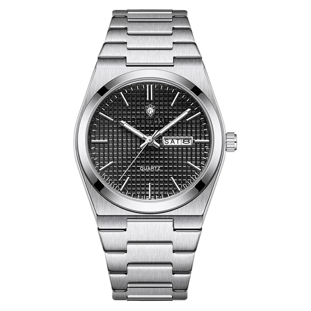 Relojes de pulsera de cuarzo de moda Nueva marca estilo simple Reloj de lujo azul cielo Reloj automático para hombre Relojes para hombre Regalos para hombre Reloj