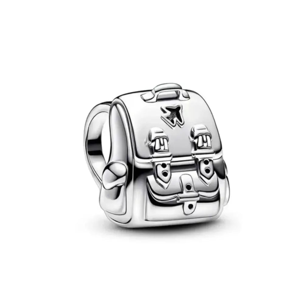 Heiß verkaufter Weihnachts-Weihnachtsmann 925er Silber Charm Bead passend für europäische Armband-Armreifen Damenhalskette Schmuck