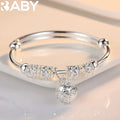 Feine Armbänder aus 925er Sterlingsilber mit hohlen Glocken und Kugeln, verstellbar, für Damen, modische Weihnachtsgeschenke, Party- und Hochzeitsschmuck