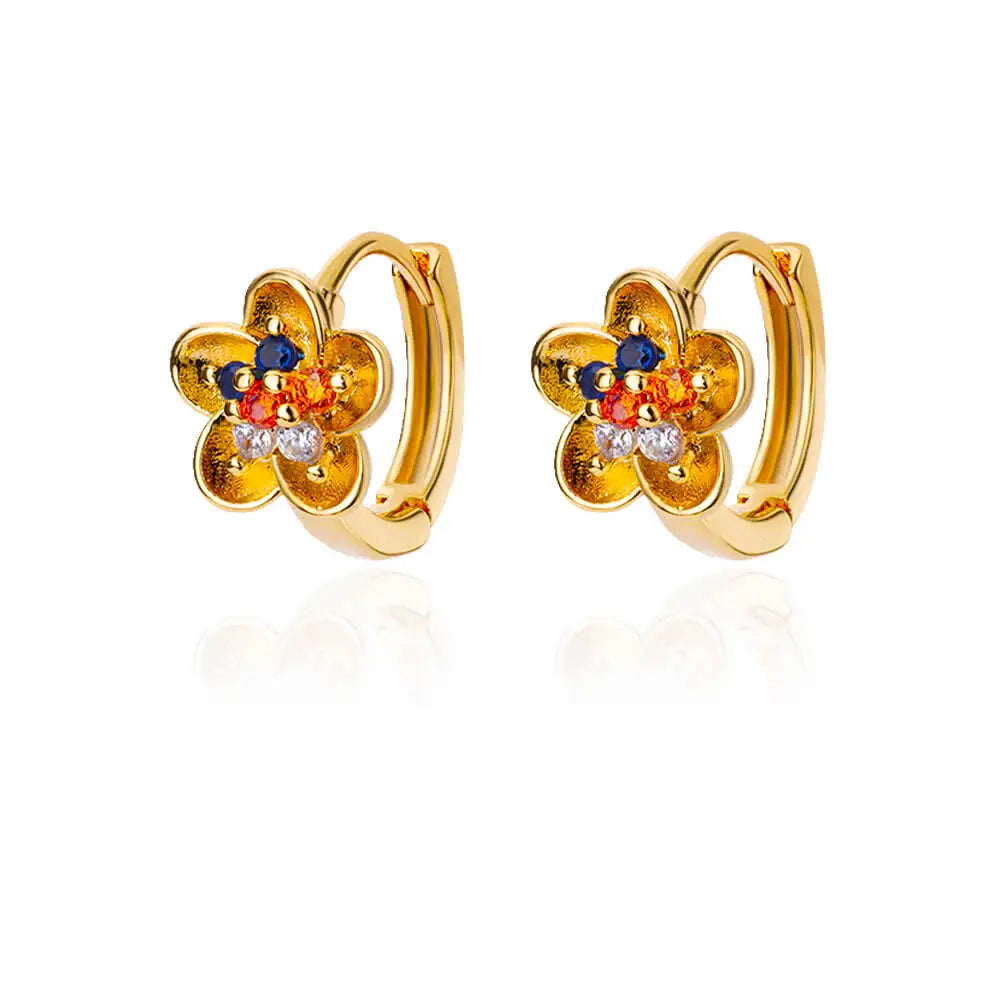 Zirconium Stern Ohrringe für Frauen Mädchen Edelstahl Gold Farbe Ohrring Y2k Hochzeit Ästhetischer Schmuck aretes mujer