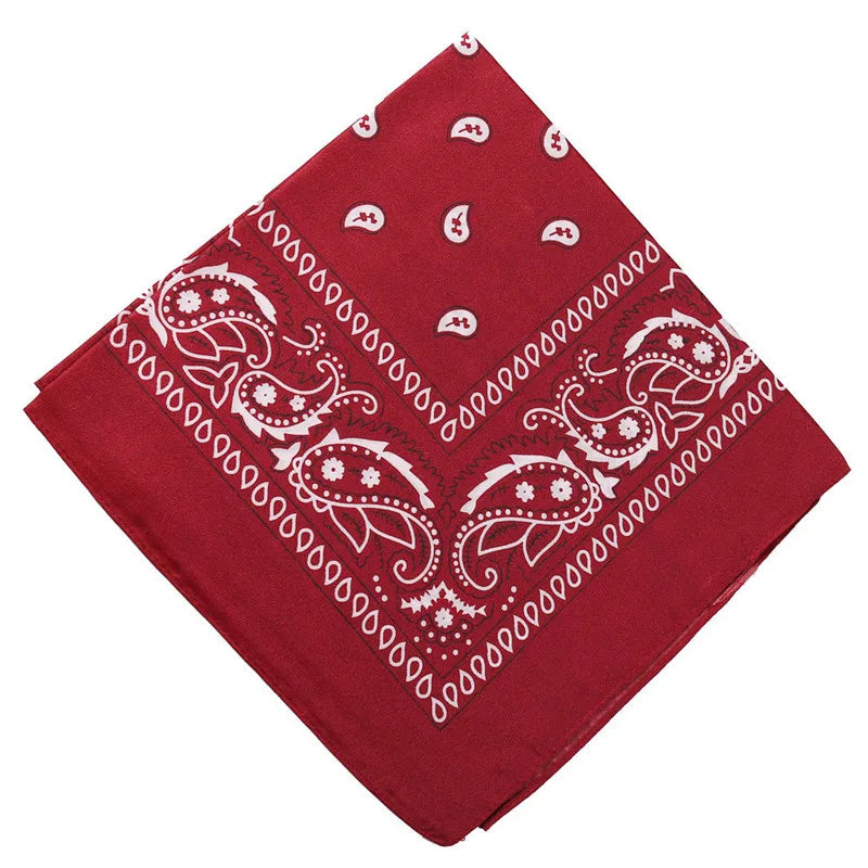 Pañuelo Bandana Hip Hop para Mujeres, Niñas, Niños, Punk, Cuadrado, Diadema, Accesorios para el Pelo, Moda Bohemia 2024