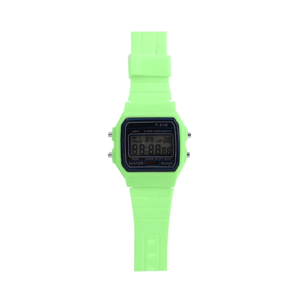 F91W Digitaluhren für Herren Damen LED-Elektronik-Armbanduhr Wasserdichte Sport-Militäruhr Damenuhr Relojes Digitales