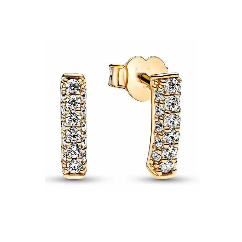 Pendientes de tuerca europeos con cruz de girasol, color dorado, para mujer, festival, exquisitos abalorios, regalos de joyería, plata 925