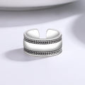 925 Sterlingsilber Glatte Oberfläche Einfache Ringe für Frauen Hochzeit Luxus Schmuck Accessoires Großhandel Kostenloser Versand Schmuck