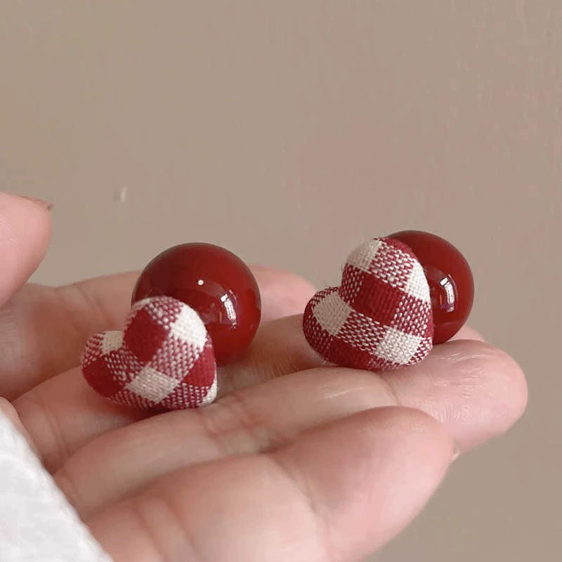 Elegante Ohrstecker für Damen mit Katzenaugenstein und quadratischem Design, zarte roségoldbeschichtete Legierung, CZ-Halo-Ohrringe, luxuriöses minimalistisches Brautschmuck-Geschenk
