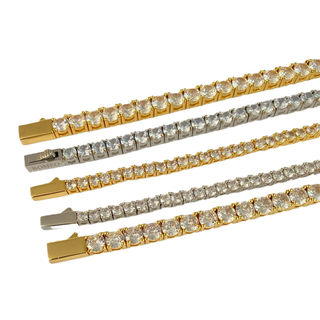 Stainless Steel Titanium Steel Zircon Bracelet