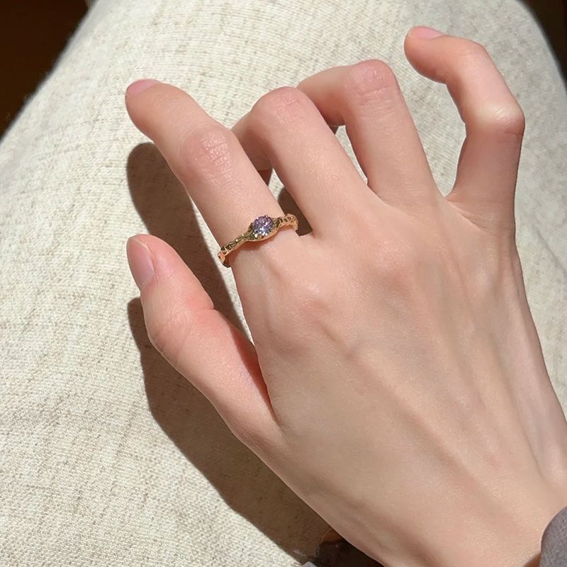 Exquisiter Ring aus emaillierter Farbglasur für Damen, 3D-Schmetterling, vielseitig & modisch, S925 versilbert, verstellbare Öffnung, Zeigefingerring