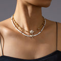 Cross-border Fashion Ocean-Style Turquoise Starfish Turtle Seed Bead Necklace