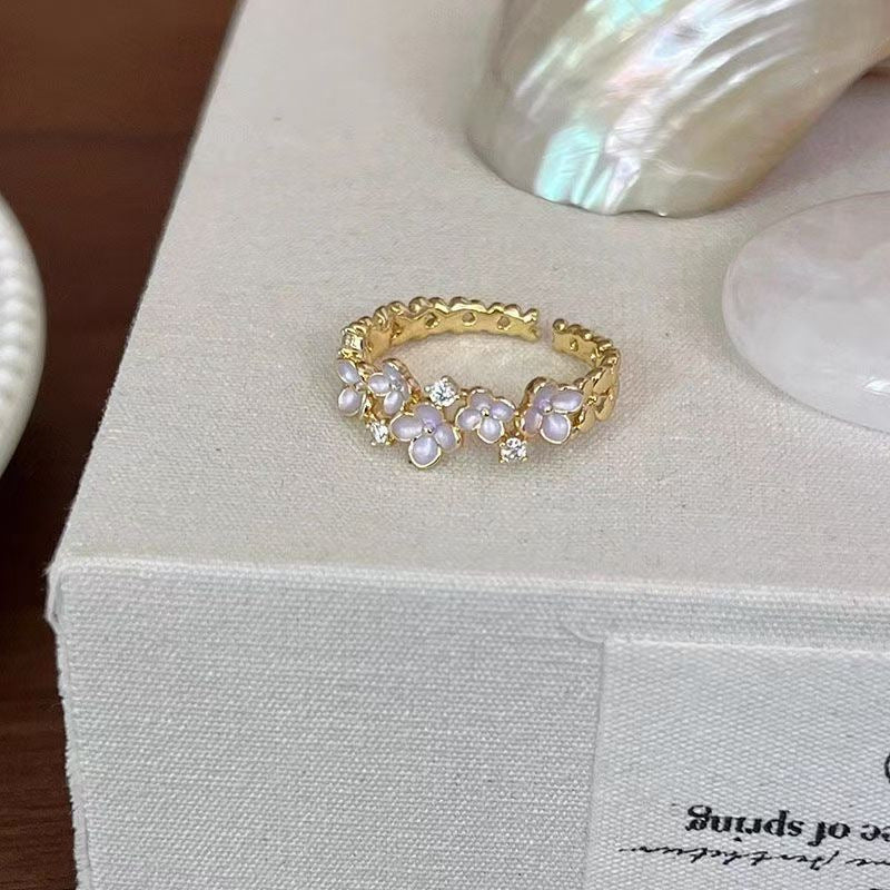 2026 Neuer Luxus-Feen-Schmetterlingsring für Damen, koreanischer Stil, einzigartiges Nischen-Design Ring