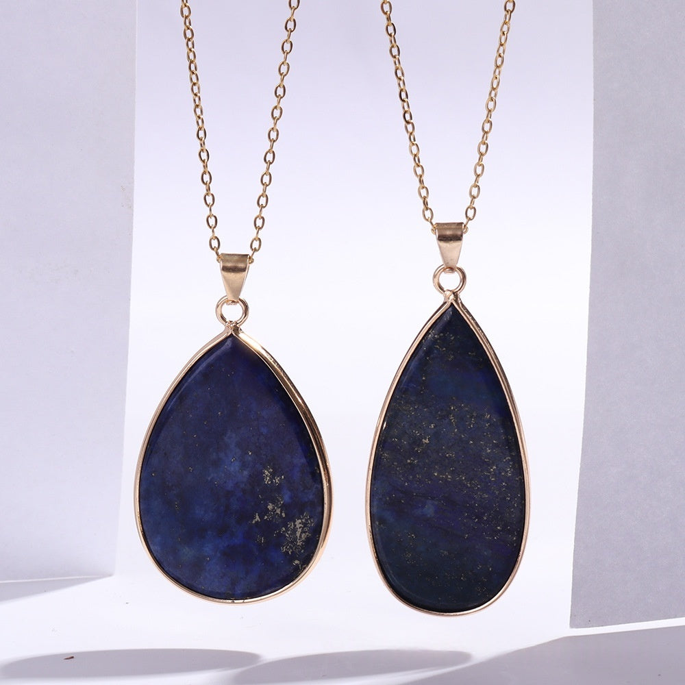 Versatile Minimalist Amethyst Clavicle Chain Distinctive Style