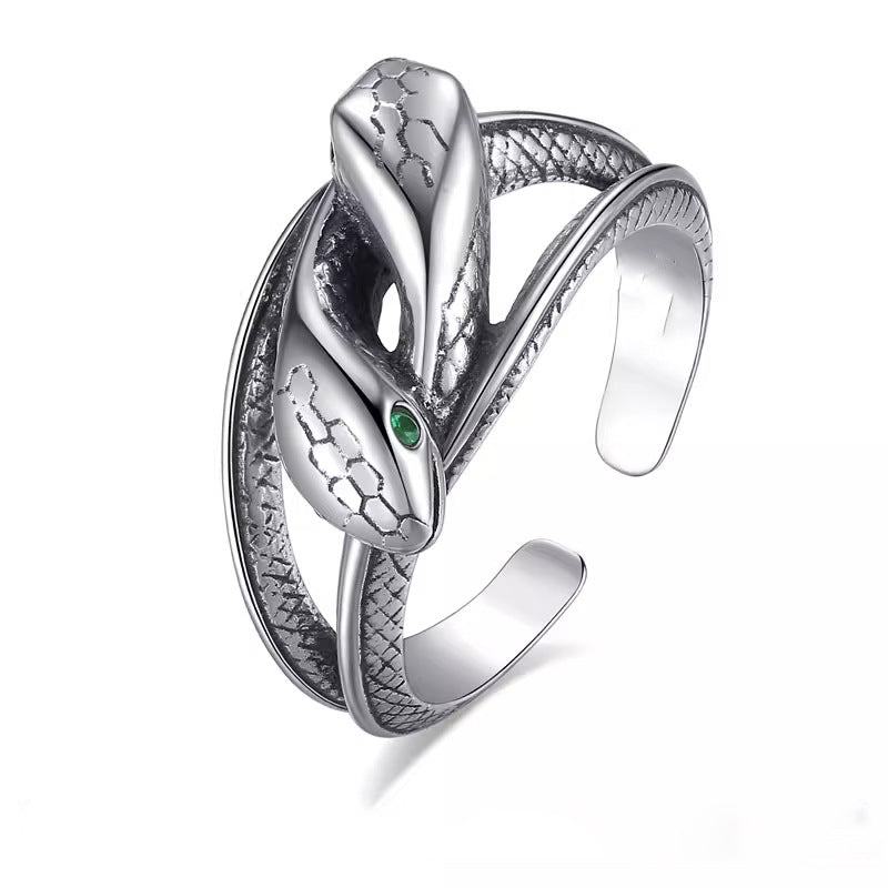 Creative Zodiac Snake Ring For Women