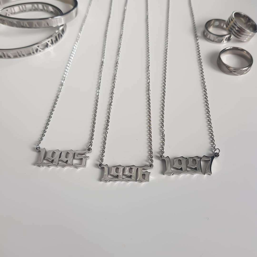 Vera Lux™ Birth Year Necklace