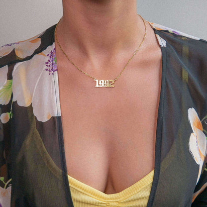 Vera Lux™ Birth Year Necklace