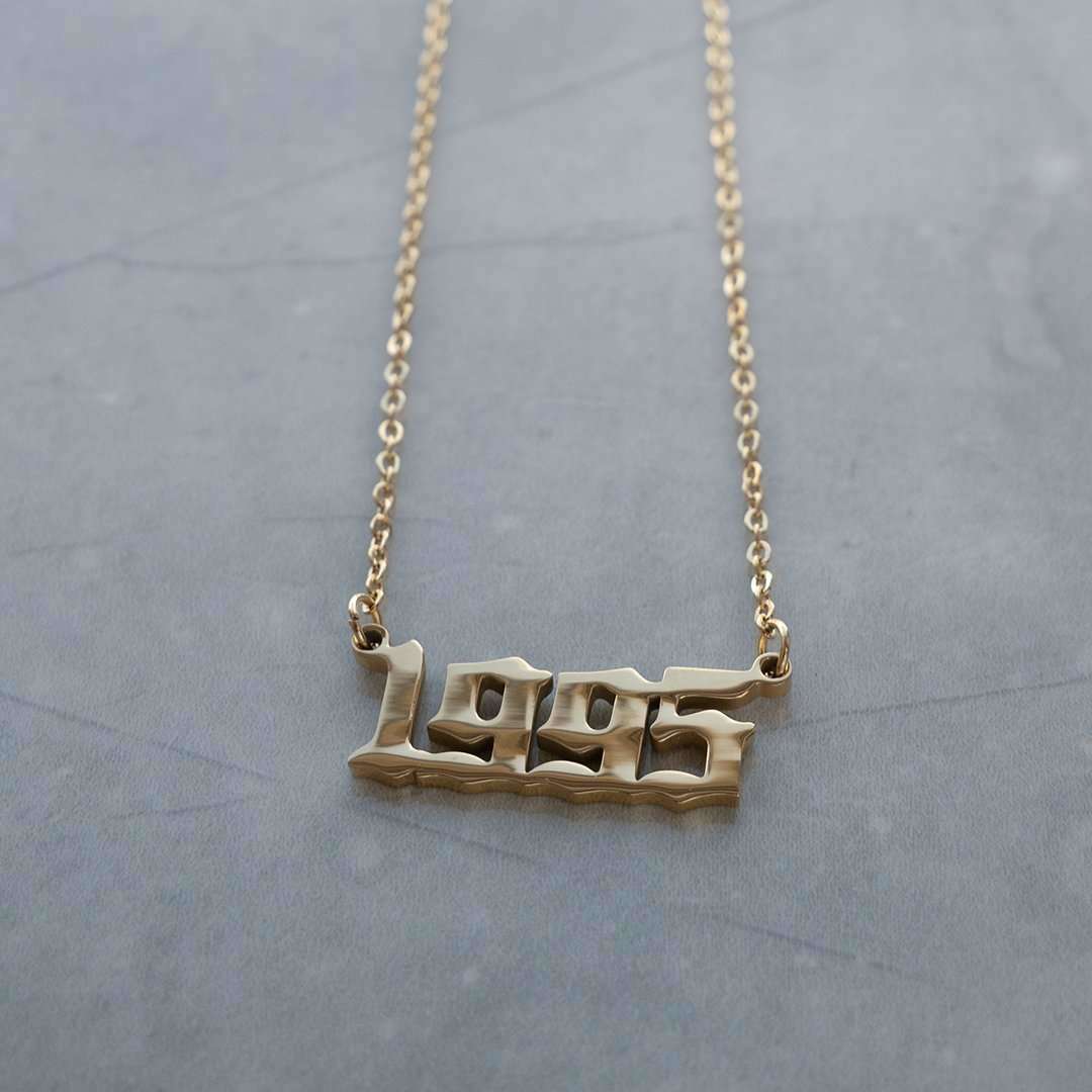 Vera Lux™ Birth Year Necklace