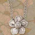 Retro Bohemian Creative Flower Pendant Necklace