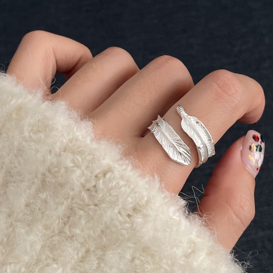 Trendy Irregular 925 Sterling Silver Stackable Rings Set For Women, Non-Tarnish Minimalist INS Aesthetic Plain Band, Versatile Daily Wear Finger Jewelry