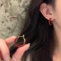 Elegant Knot CZ Tassel Drop Earrings For Women, Dainty Silver Tone Cubic Zirconia Snake Chain Tassel Dangle Earrings, Luxury Minimalist Party Jewelry Gift