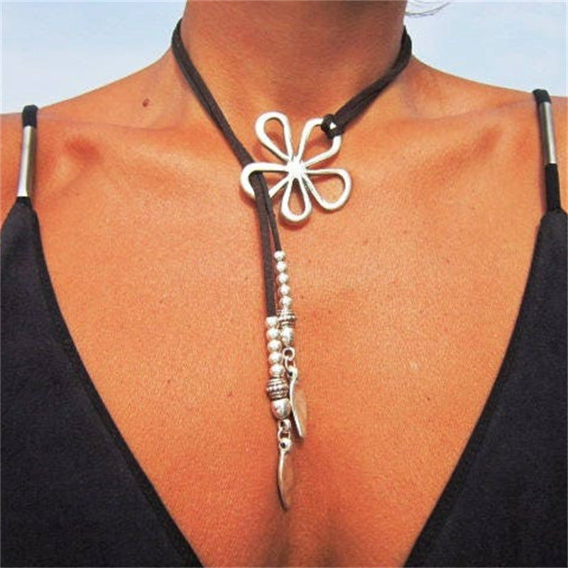 Y-shaped Collar Fashionable Beach Necklace
