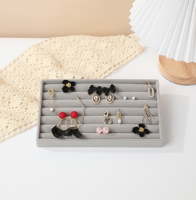Jewelry Storage Box-Full Exclusion Clause-Beige-1 piece