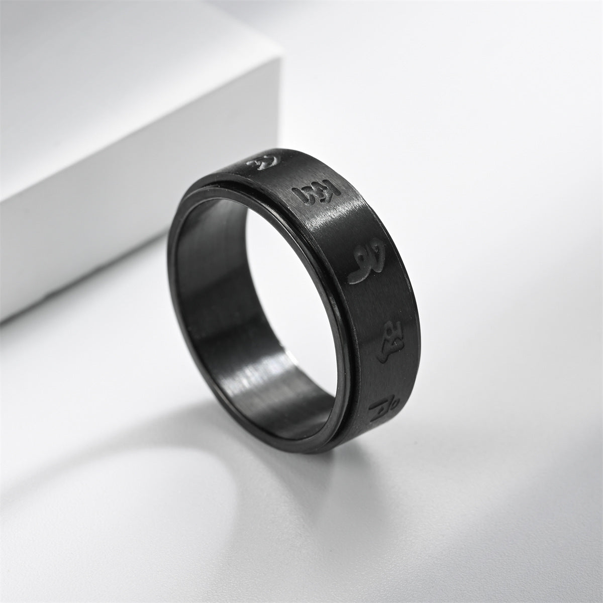 Rotierender Herrenring aus Titanstahl