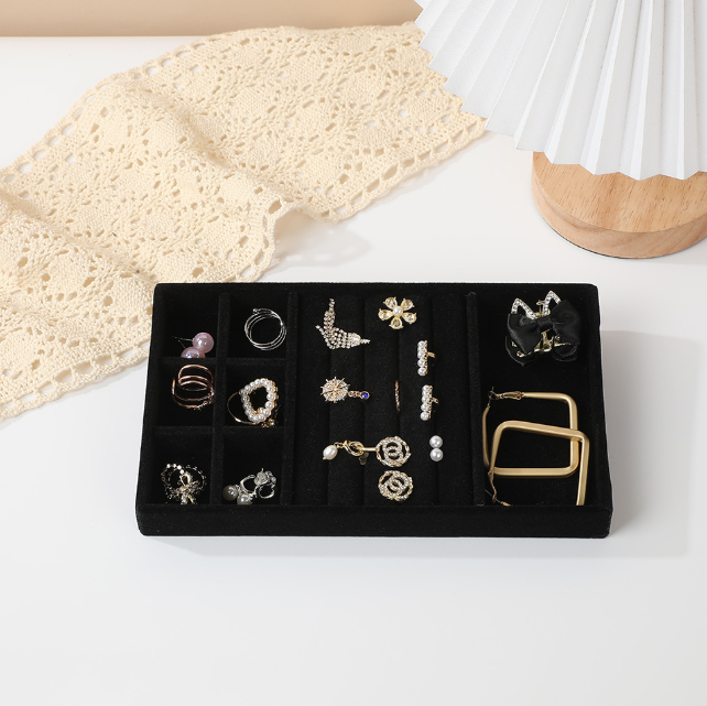 Jewelry Storage Box-Full Exclusion Clause-Beige-1 piece