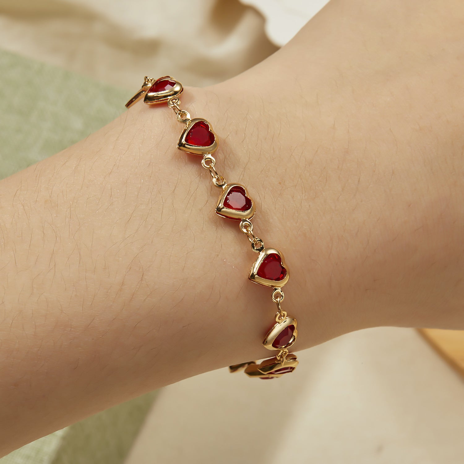 Liebevoller Roter Diamant Nische Luxus Vielseitig Exquisit