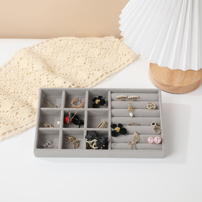 Jewelry Storage Box-Full Exclusion Clause-Beige-1 piece