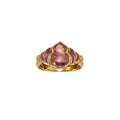 Chinesischer, exquisiter Eis-Klar-Emaille-Ring