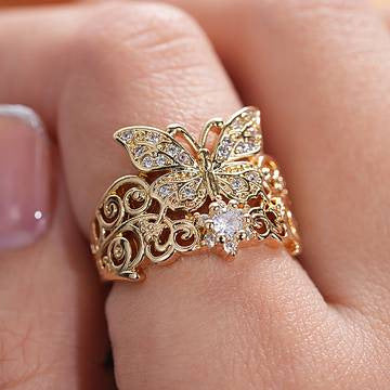 High-end Fashionable Light-luxury Ring Jewelry