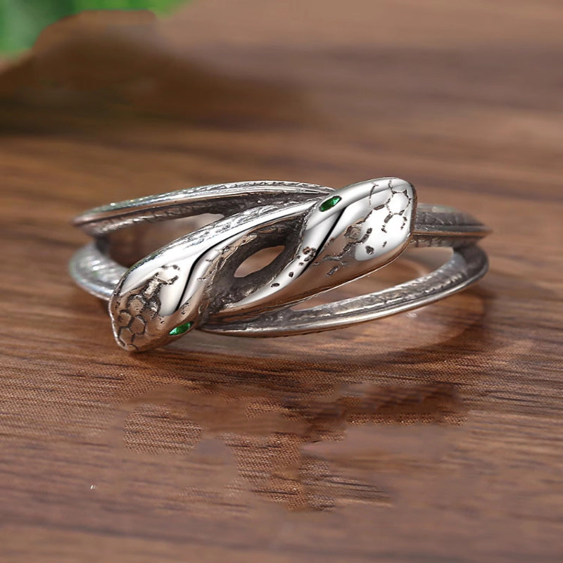 Creative Zodiac Snake Ring For Women