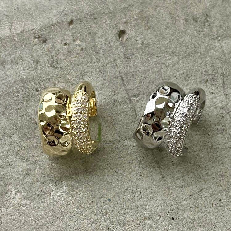 Exquisite High-End Doppelschicht-Metall-Ohrklemmen, nicht-piercing Ohrringe, 2026 Neuer luxuriöser einzigartiger Ohrschmuck