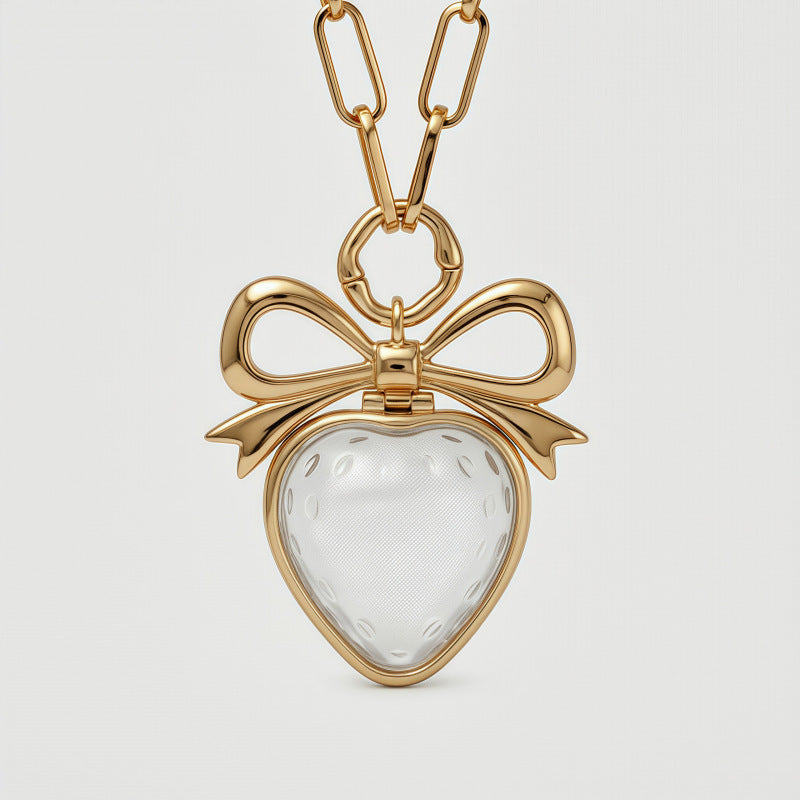 New Niche Cute Folding Necklace