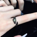 New Irregular Zircon Ring For Women, INS Trendy, Simple & Versatile Adjustable Index Finger Ring