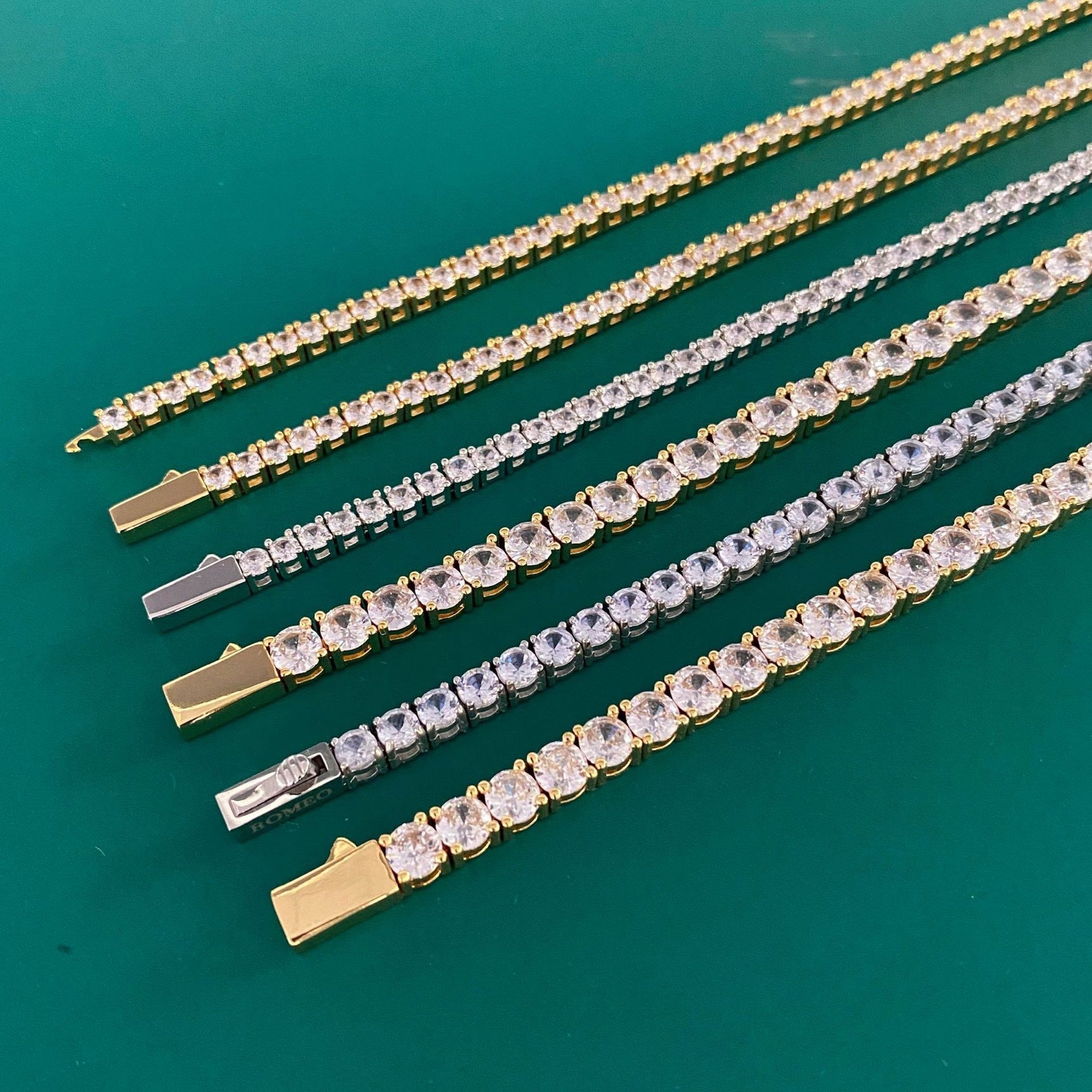 Stainless Steel Titanium Steel Zircon Bracelet
