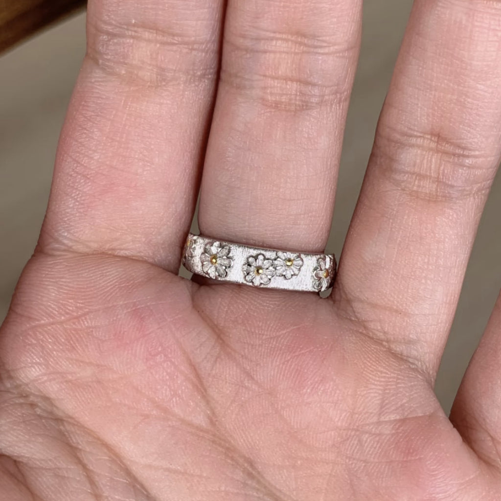Fashionable Brushed Ring For Women